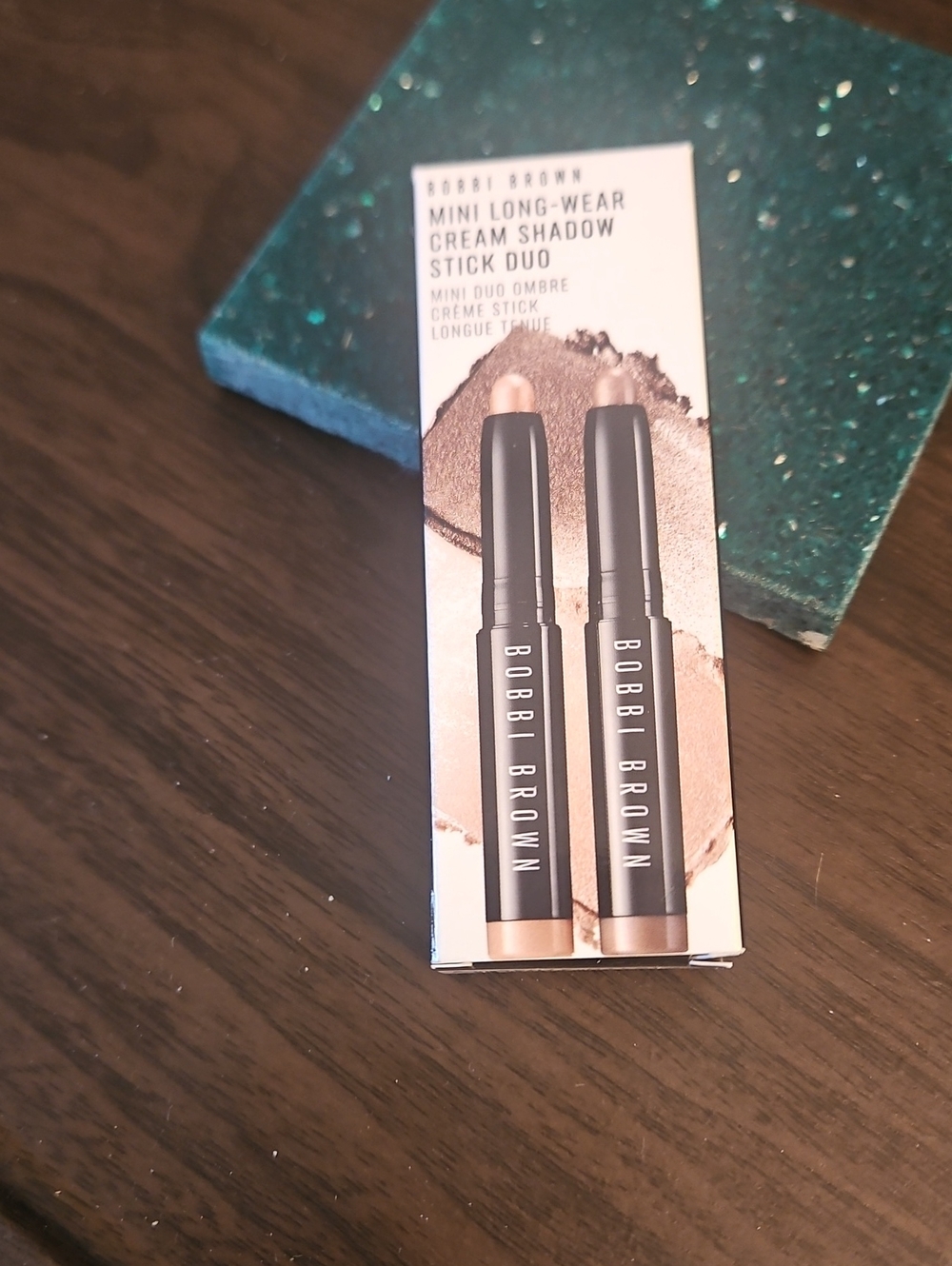 Bobbi Brown Mini Long-Wear Cream Shadow Stick Duo — Golden Pink & Topaz